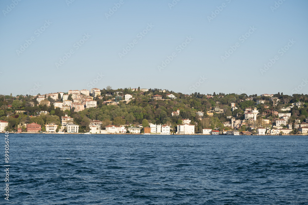 Kanlıca coast of Beykoz district and Bosphorus Kanlıca coast of Beykoz district and Bosphorus