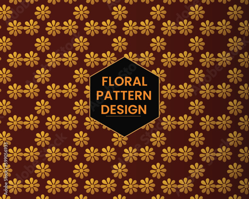 Luxury floral pattern or Elegant astract background in minimalistic linear style.Simple and Minimal Wallpaper Pattern design.