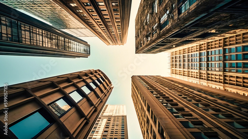 Up-Close Urban Building Views