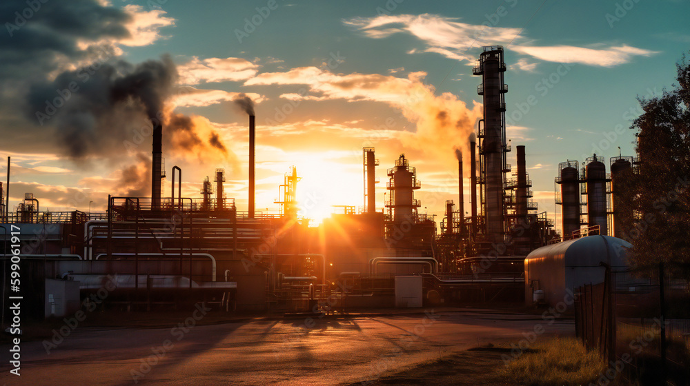 Radiant Sun Highlights Background Refinery