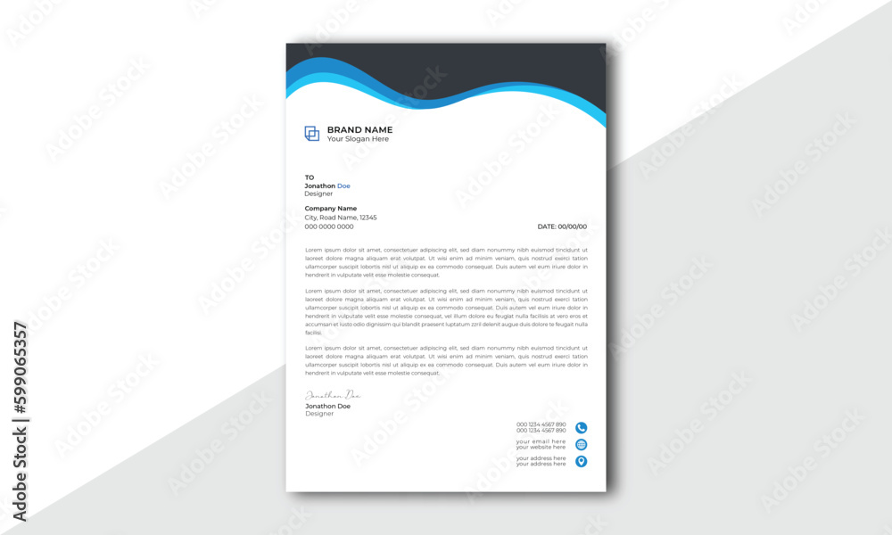 abstract letterhead Design modern Business letterhead design template. modern company letterhead Template. modern corporate letterhead template design. Clean professional corporate company letterhead. abstract letterhead Design modern Business letterhead design template. modern company letterhead Template. modern corporate letterhead template design. Clean professional corporate company letterhead.