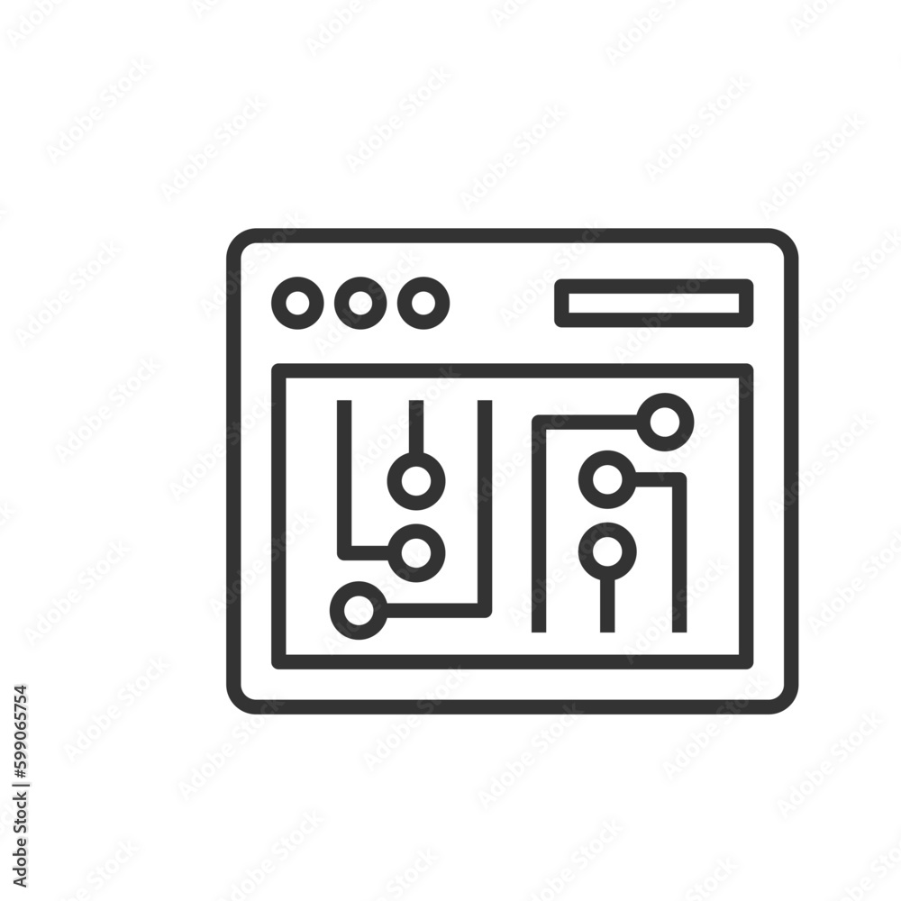 Web Development Icon - Web Programming Icon Web Development Icon - Web Programming Icon