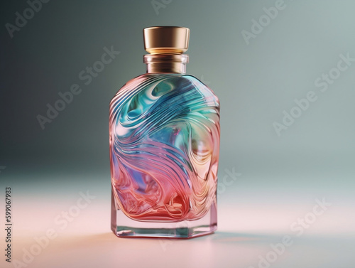 realistic, label, mockup, 3d, mock-up, template, illustration, liqueur, whiskey, clear, different, brandy, close-up, design, red, pink, collection, cocktail, beverage, clean, ai, genearted