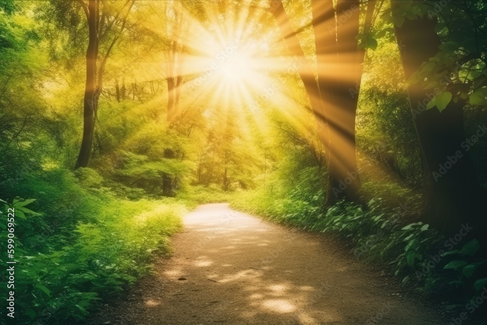 Fototapeta premium playful cat wearing a red hat in a watercolor painting Generative AI