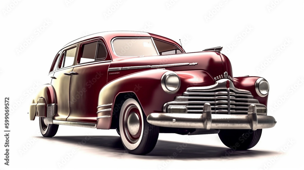 Vintage 1940s Car 