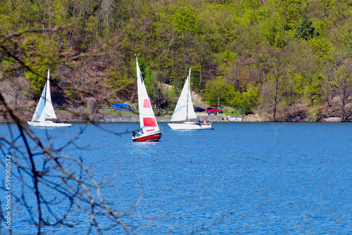 sailboat on the sea