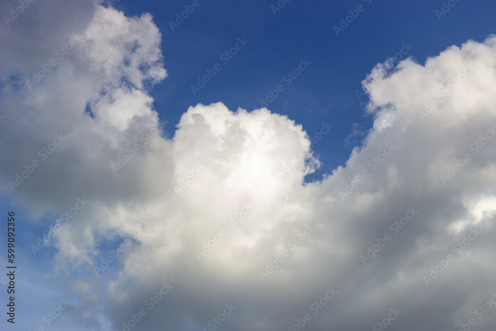 Fototapeta premium clouds in the blue sky