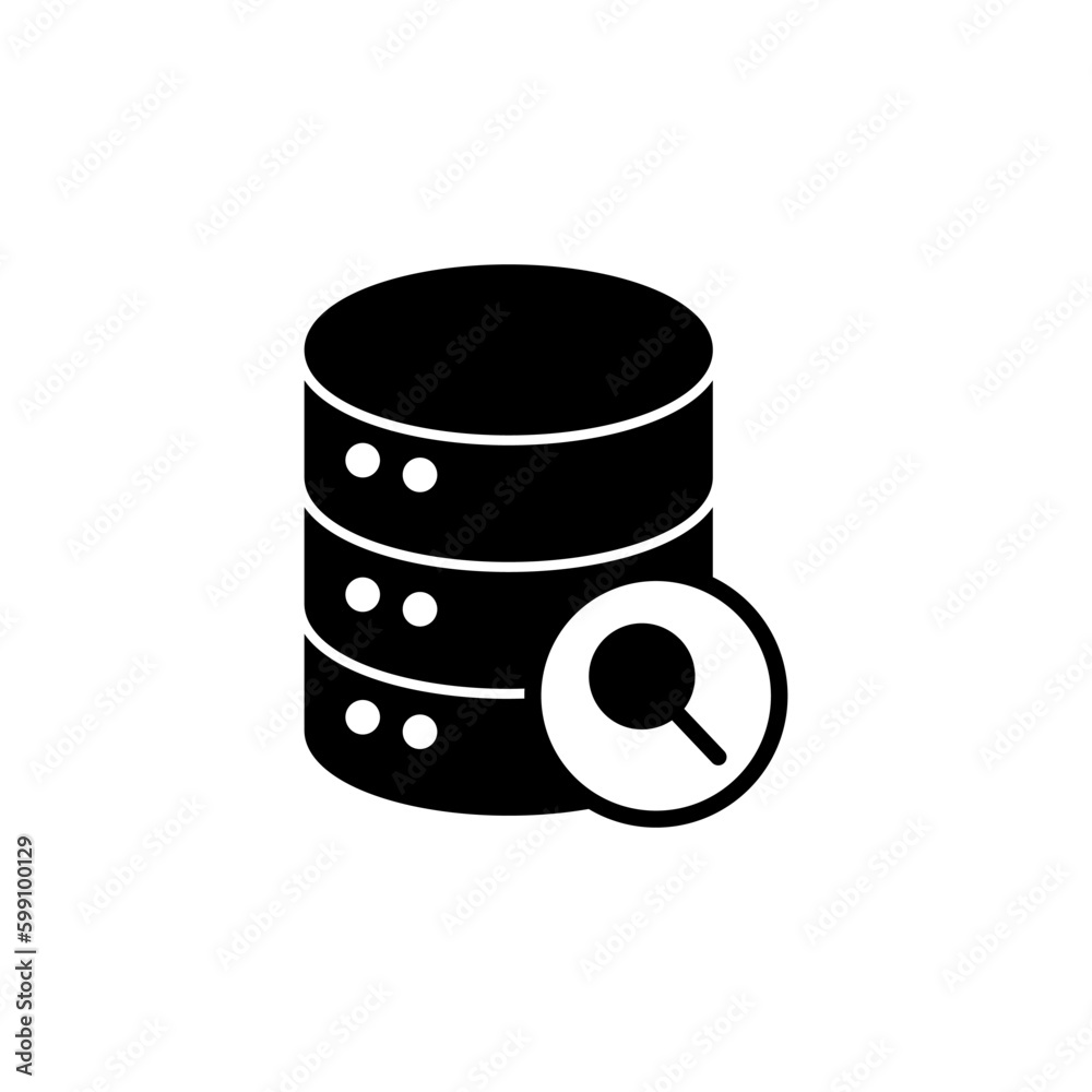 Database icon vector. server icon. storage Database icon vector. server icon. storage