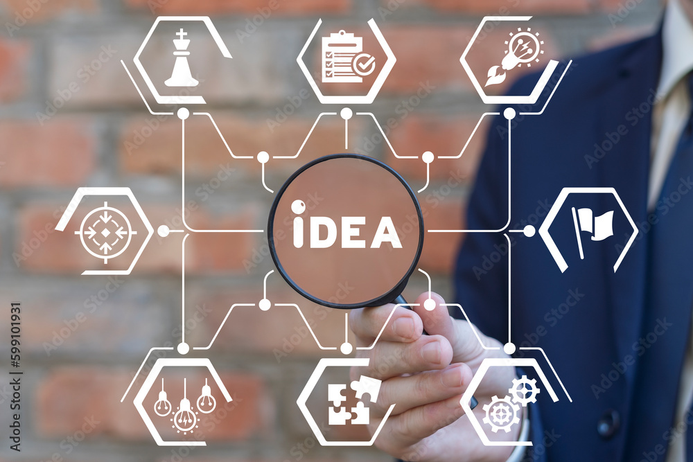 Concept of business creativity, inspiration, brainstorm, creative idea concept. Motivation for success. Think big ideas. Finding brilliant ideas. Concept of business creativity, inspiration, brainstorm, creative idea concept. Motivation for success. Think big ideas. Finding brilliant ideas.