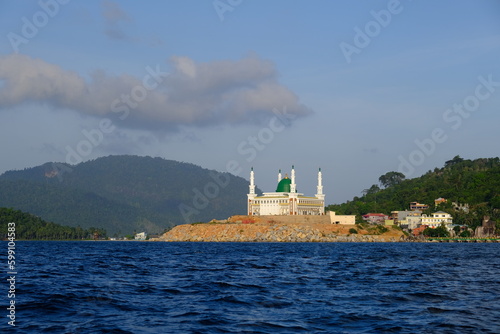  Indonesia Anambas Islands - Siantan island - Mosque Agung Baitul Makmur photo