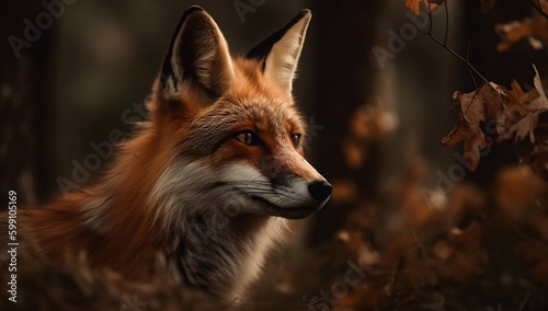 Animal photography photos about foxes generative ai variation 11