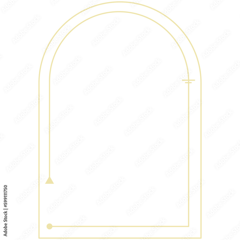 Monoline Arch Frame
