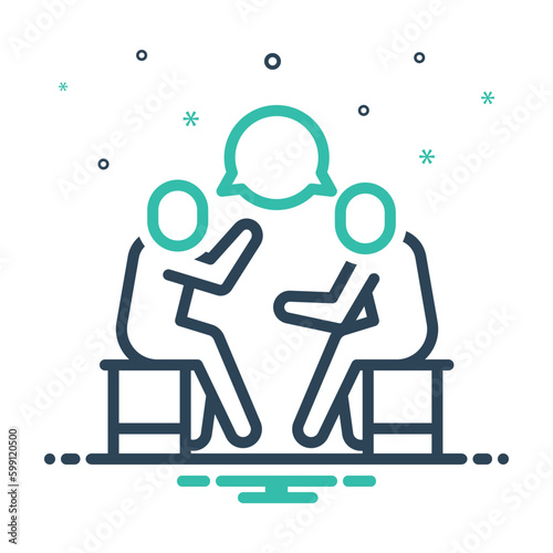 Mix icon for discusses 