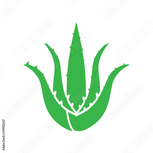 Aloe Vera icon clipart design illustration template