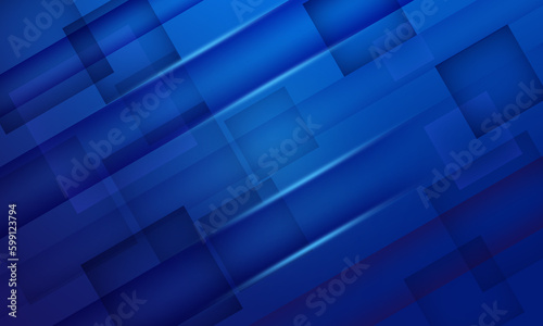 blue tiles lines squares abstract technology background