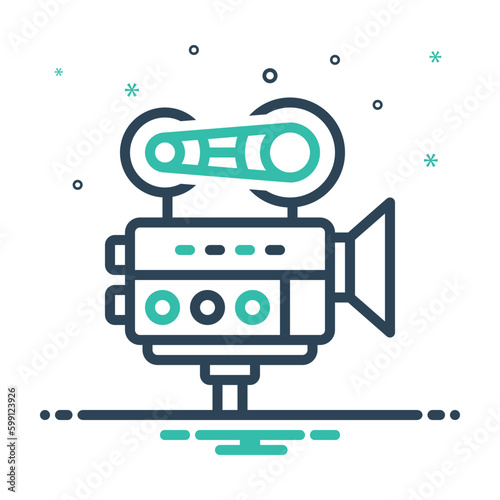 Mix icon for camcorders 
