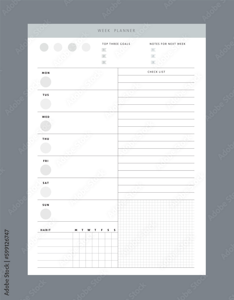week planner. (pastel) week planner. (pastel)