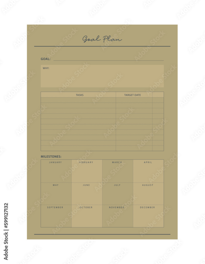 goal planner. goal planner.