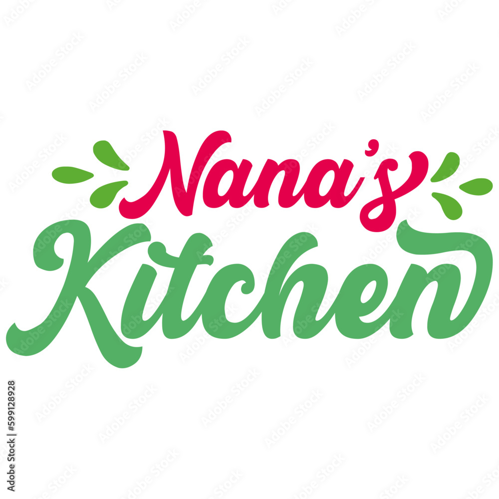 Fototapeta premium Retro Kitchen T-shirt Design, Vector