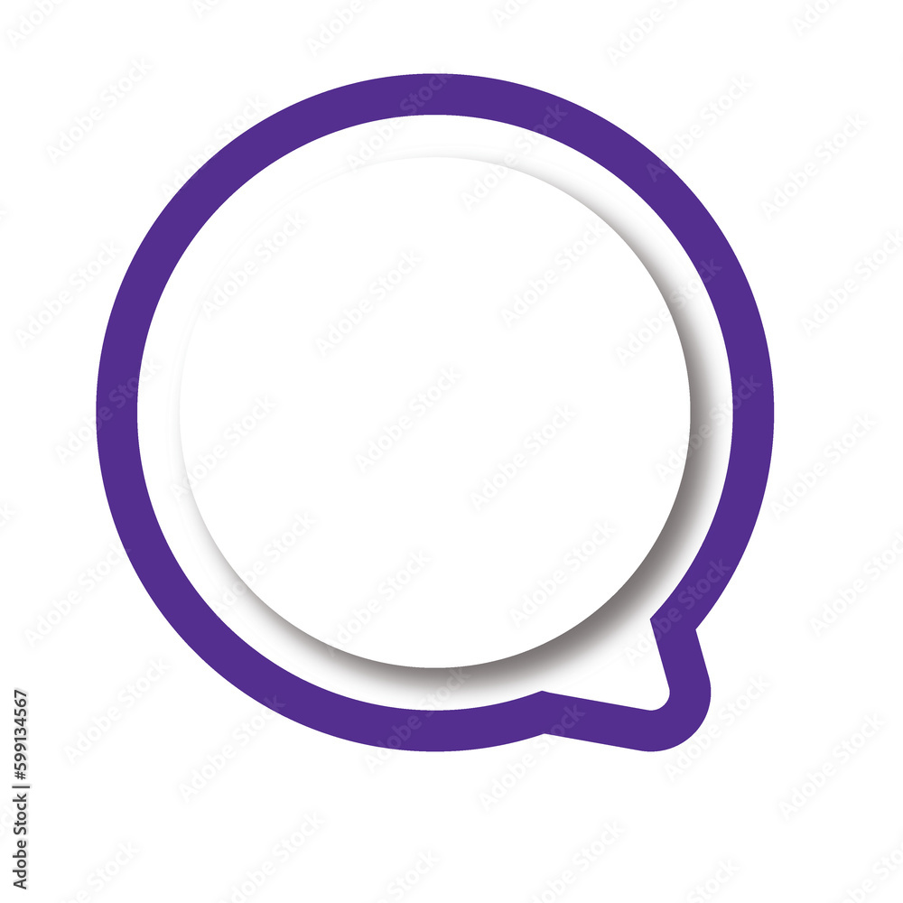 Set of colorful paper speech bubbles icons set Set of colorful paper speech bubbles icons set