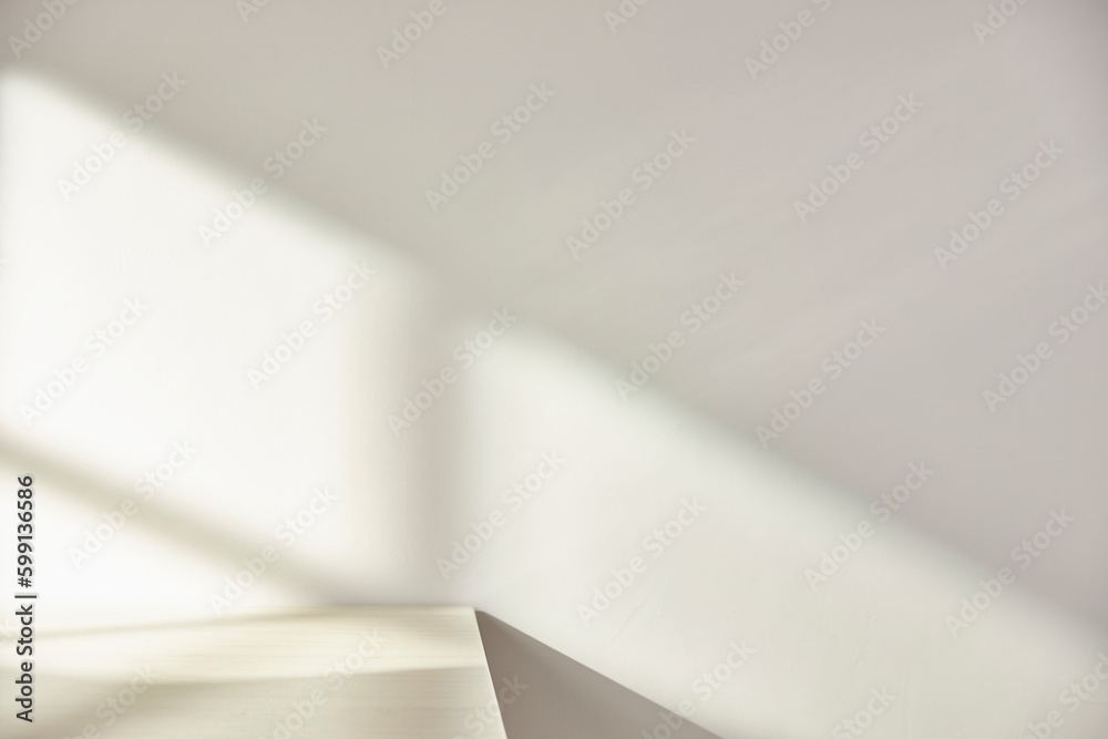 Vases and objects on the table in a warm room with sunlight coming in Vases and objects on the table in a warm room with sunlight coming in