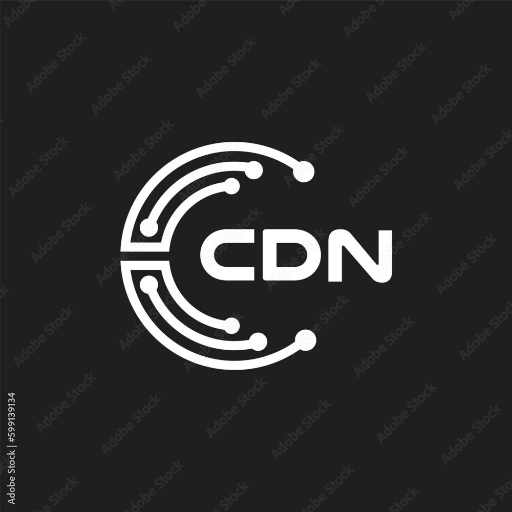 CDN letter technology logo design on black background. CDN creative initials letter IT logo concept. CDN letter design.
CDN letter technology logo design on black background. CDN creative initials letter IT logo concept. CDN letter design.