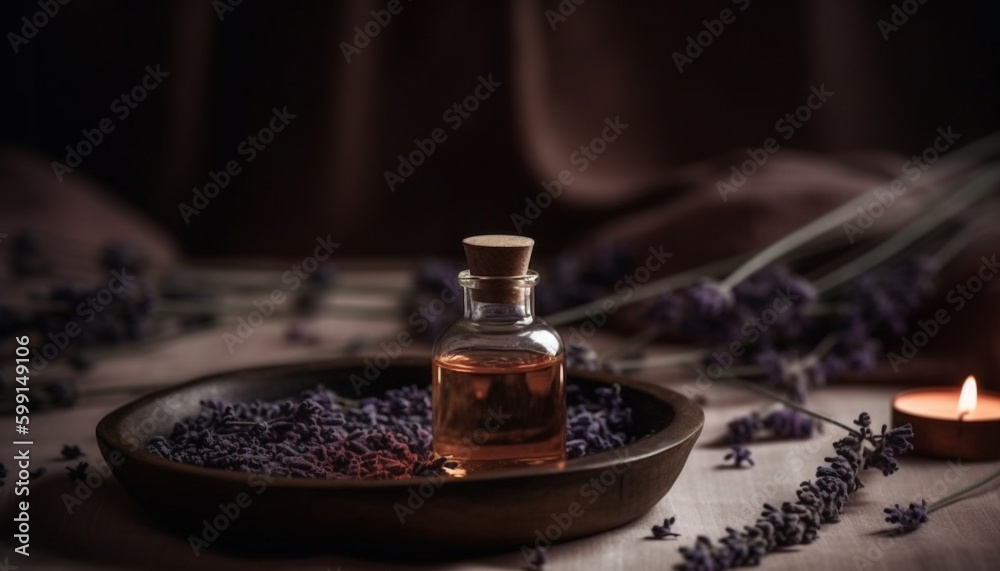 Aromatherapy candle massages promote relaxation and wellbeing generated by AI Aromatherapy candle massages promote relaxation and wellbeing generated by AI