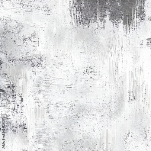 white paint on a wall, old, pattern, dirty, surface, paper, gray, concrete, AI generated 