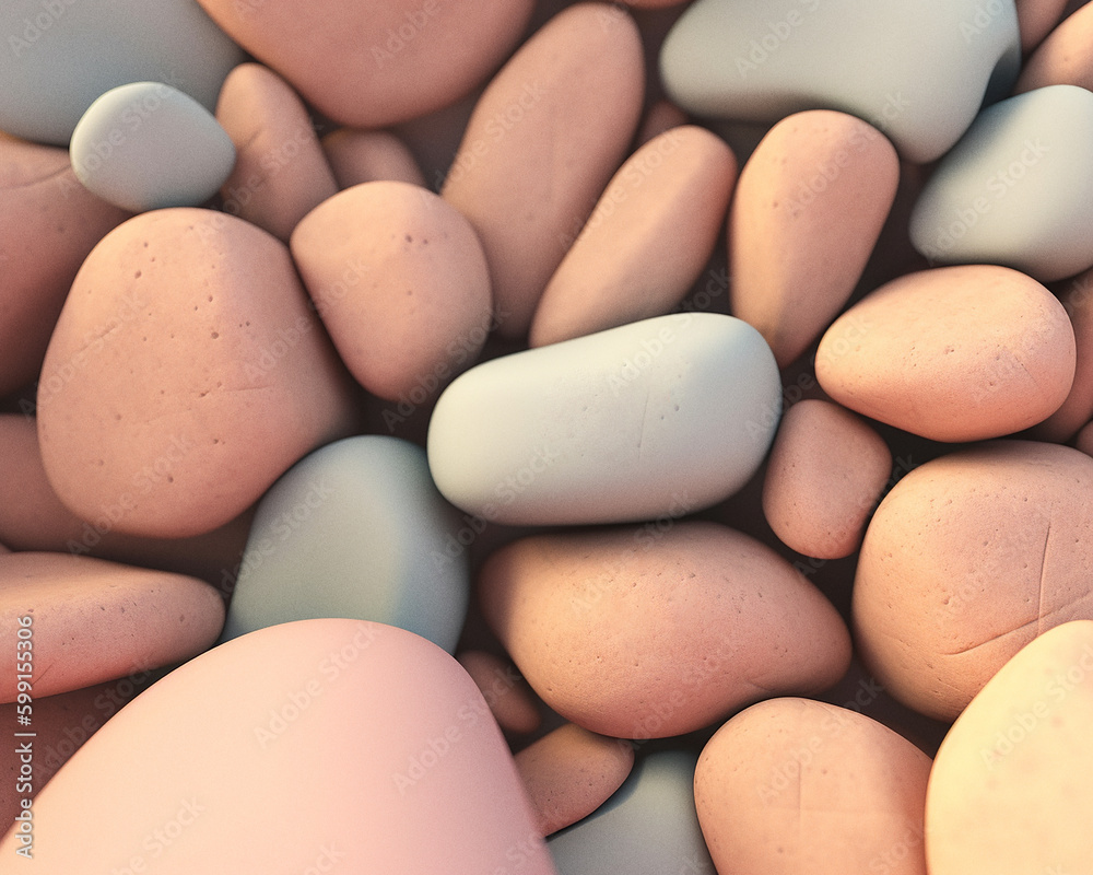 pastel colored rocks stones graphic background pastel colored rocks stones graphic background