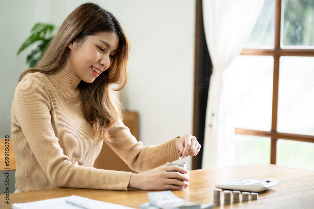 Woman hand money and giving donate charity raise donation concept Woman hand money and giving donate charity raise donation concept