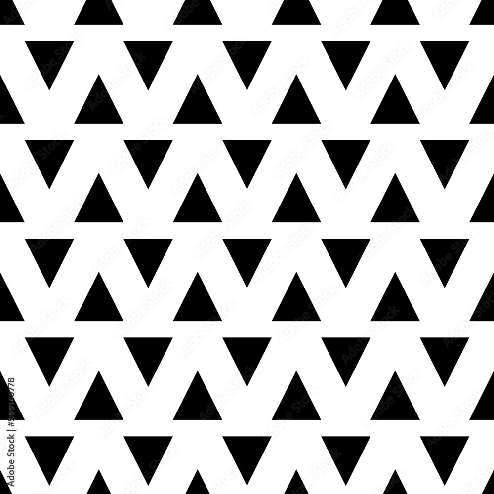 Seamless abstract vector geometric background with triangles for design Seamless abstract vector geometric background with triangles for design