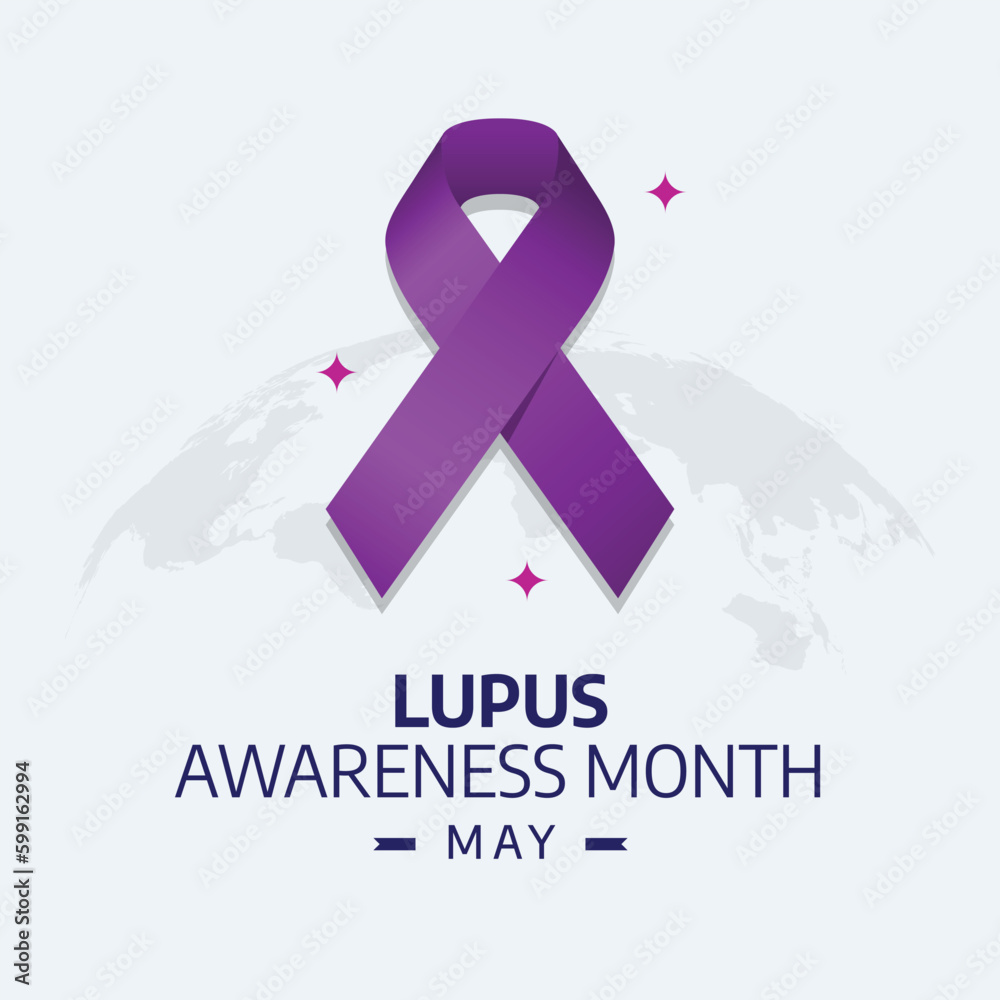 Vetor de vector graphic of lupus awareness month good for lupus ...