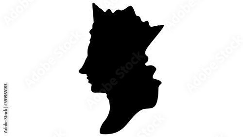 Charles V of France silhouette