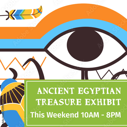 Ancient Egyptian treasure exhibit, visit weekend