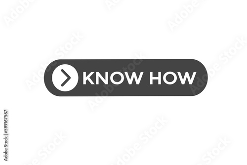know how vectors.sign label bubble speech know how

