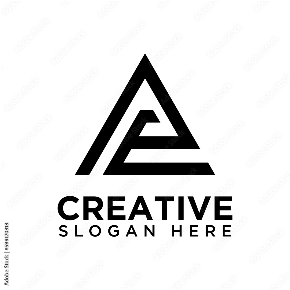 AE Letter Logo Design Template AE Letter Logo Design Template