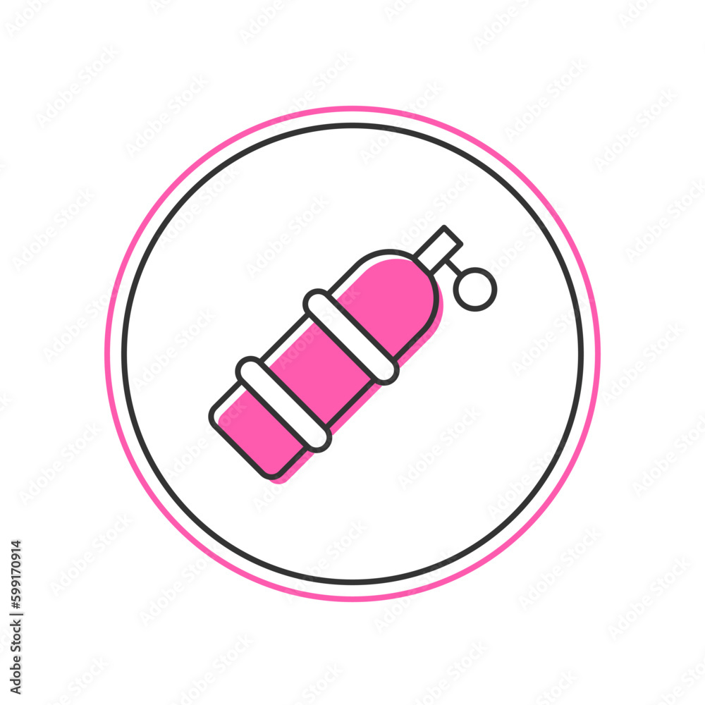 Filled outline Aqualung icon isolated on white background. Oxygen tank for diver. Diving equipment. Extreme sport. Diving underwater equipment. Vector Filled outline Aqualung icon isolated on white background. Oxygen tank for diver. Diving equipment. Extreme sport. Diving underwater equipment. Vector