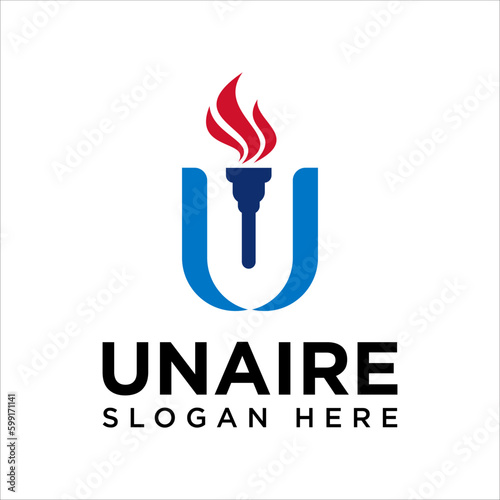 Letter U logo icon design template © arbain