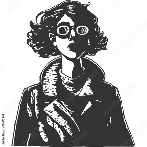 Ignored Genius Vintage Illustration Vector