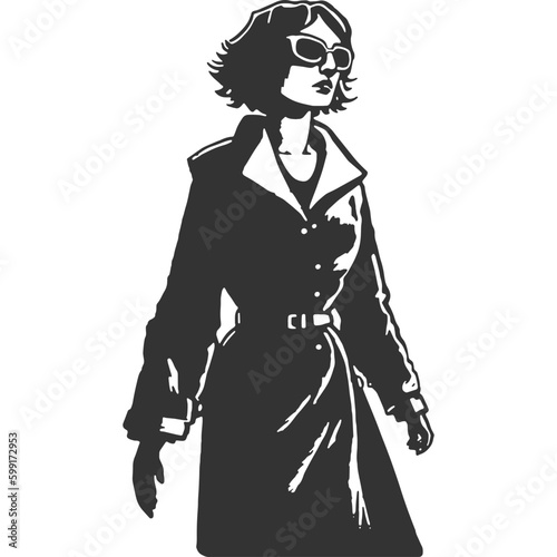 Ignored Genius Vintage Illustration Vector