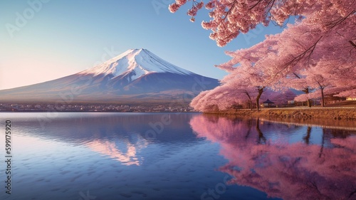 Japan s Mount Fuji. GENERATE AI