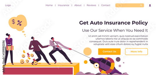 Get auto insurance policy, use our service website