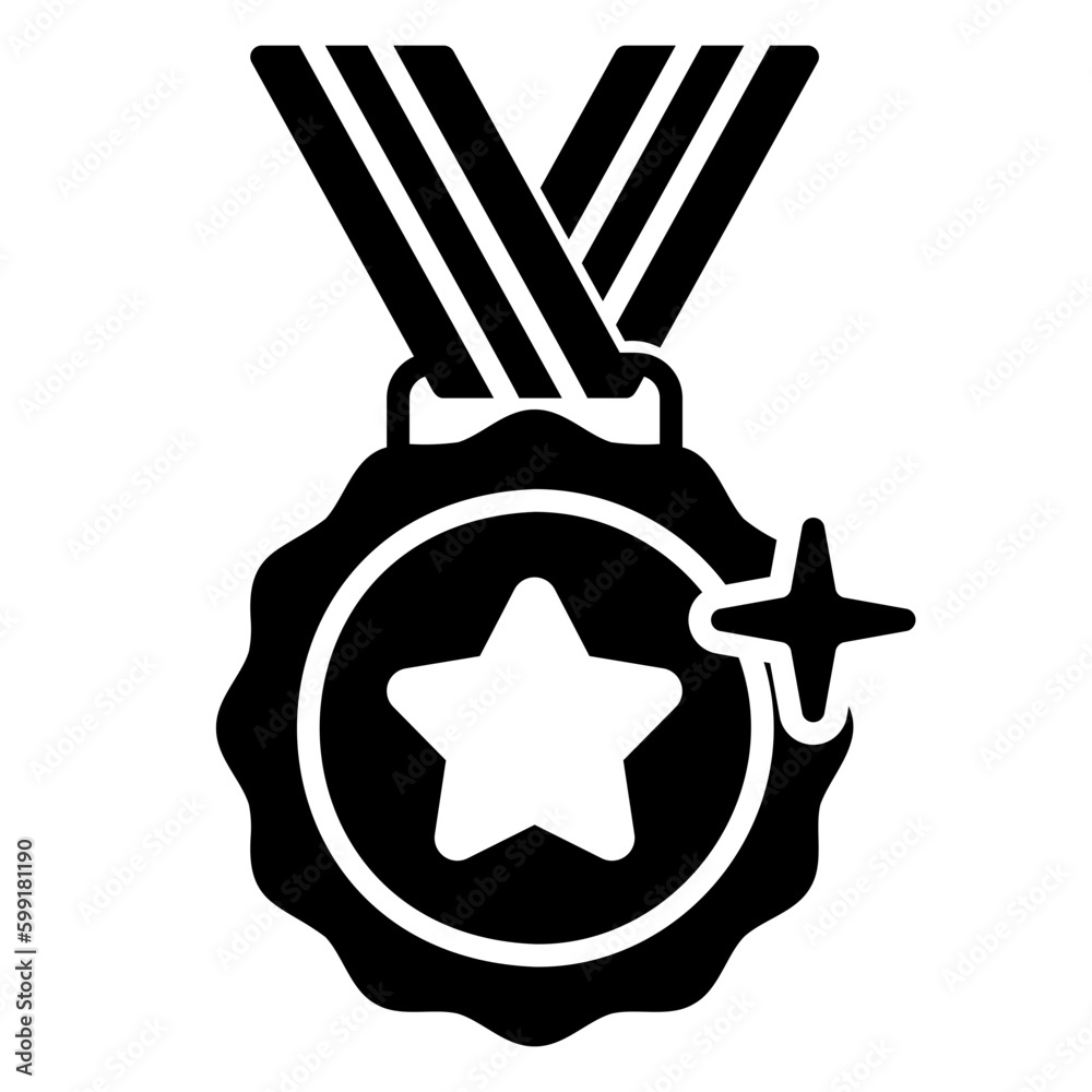 Award medal icon for victory and trusted verification Award medal icon for victory and trusted verification