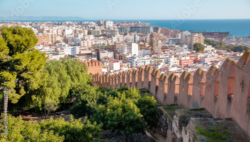 Ameria cityscape in Spain- Andalousia