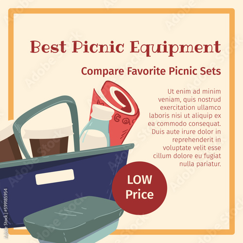 Best picnic equipment, compare sets promo banner