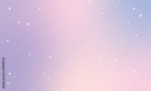 ファンシーなキラキラフレーム・背景素材