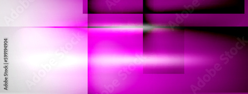 Light and shadow squares and lines abstract background