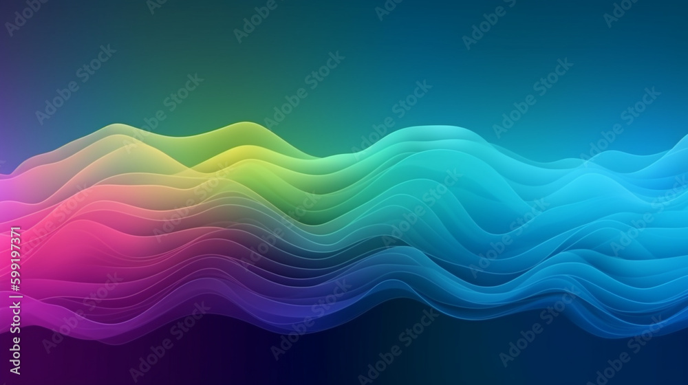 Abstract gradient mesh background, generative ai Abstract gradient mesh background, generative ai