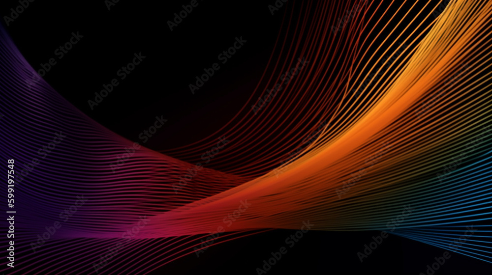 Abstract gradient mesh background, generative ai Abstract gradient mesh background, generative ai