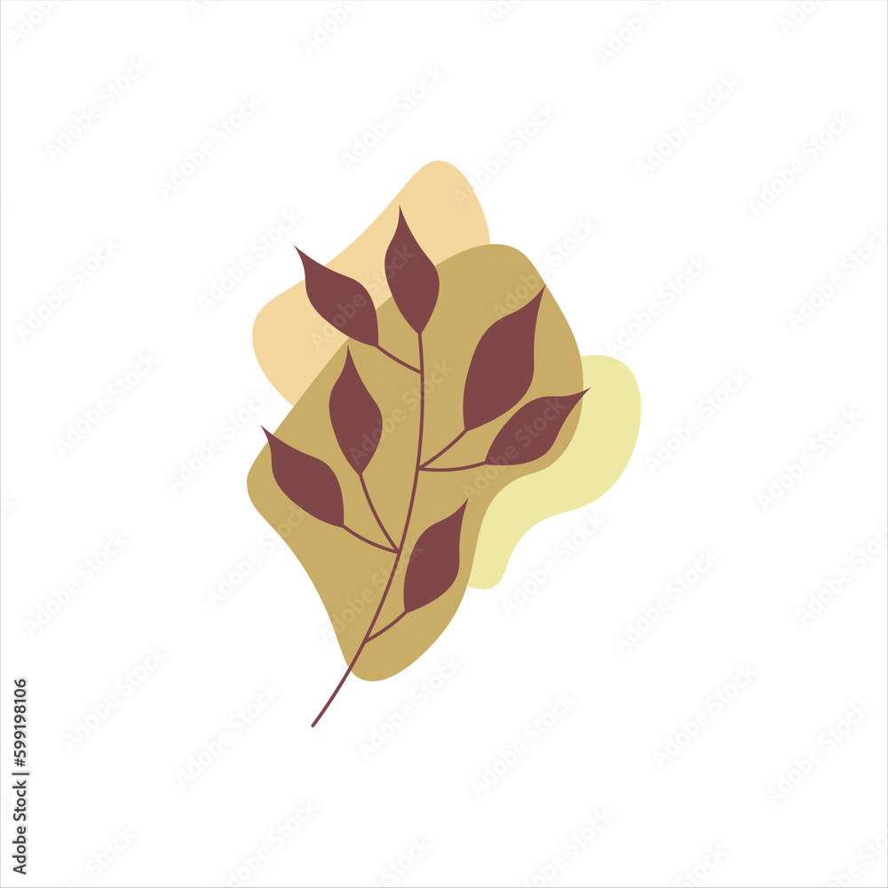 Obraz premium Abstract Botanical Floral